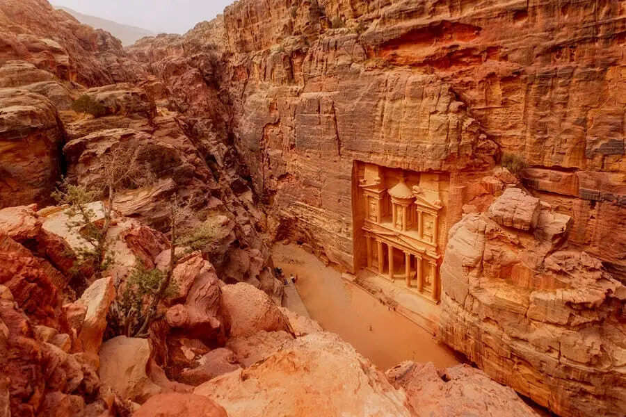Visite de Petra au départ d'Eilat en une journée