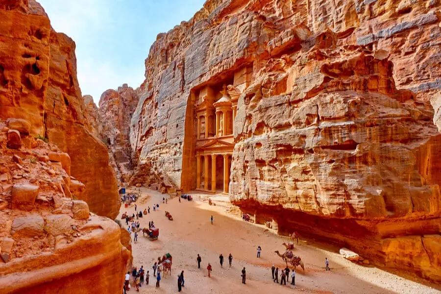 Visite de Petra au départ d'Eilat en une journée