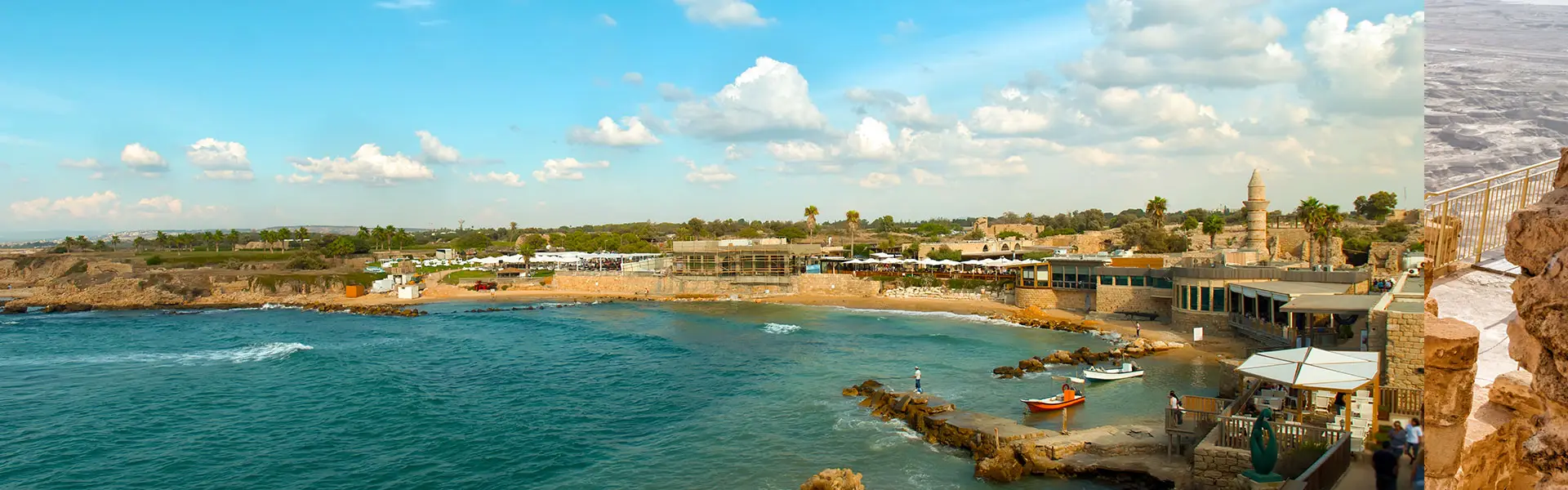 Césarée, Haïfa, Acre et Rosh Hanikra en visite privée