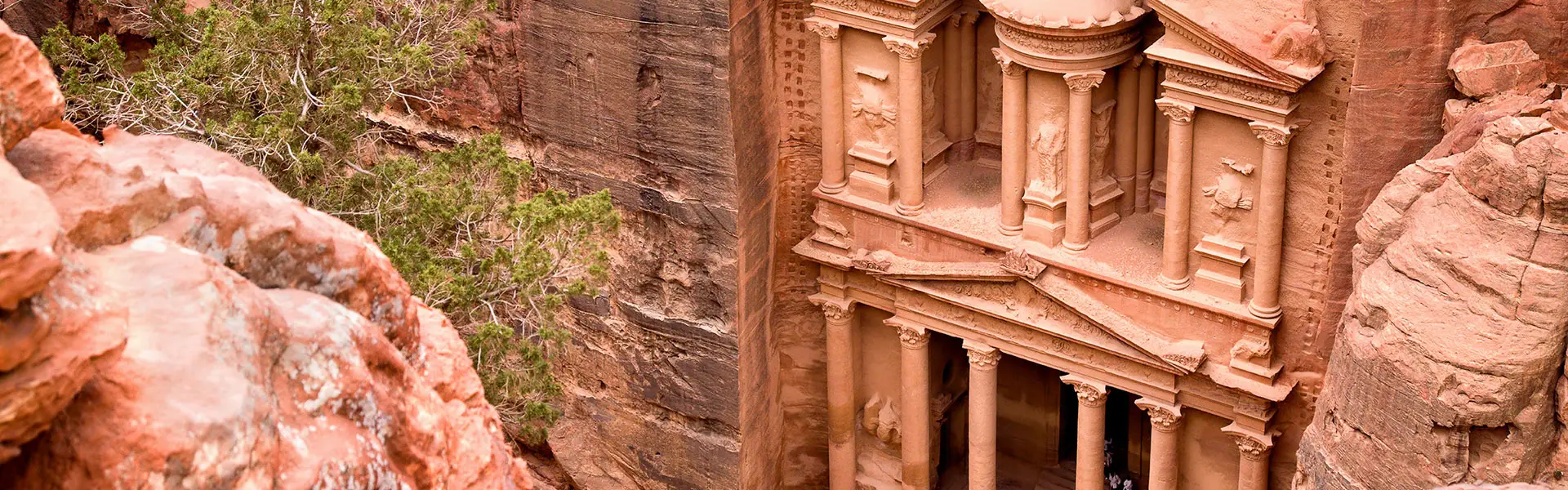 Visite de Petra au départ d'Eilat en une journée